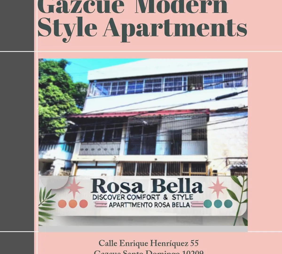 산토도밍고 Departamento Rosa 아파트 0*,
